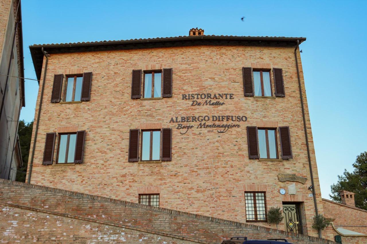 Albergo Diffuso Borgo Montemaggiore Montemaggiore al Metauro ภายนอก รูปภาพ