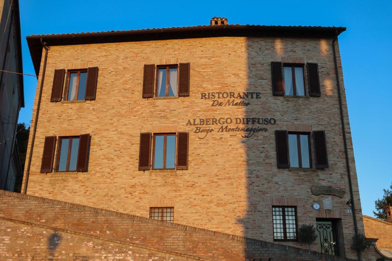 Albergo Diffuso Borgo Montemaggiore Montemaggiore al Metauro ภายนอก รูปภาพ